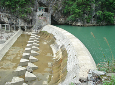 沿河縣蛟壩水電站（重力拱壩）